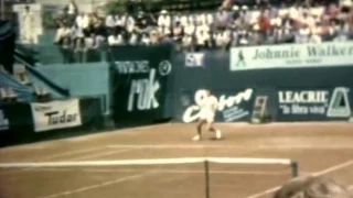 Adriano Panatta (2)_1/4 final vs F Pala.Grand Prix Madrid, Abril 1972