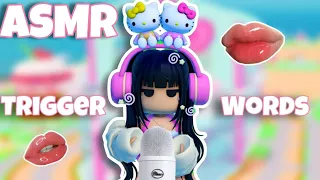 Roblox ASMR ⭐️ ~ Repeating Tingly Trigger Words!! (My Hello Kitty Cafe!)