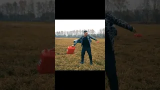 Russian YouTuber burns his new Mercedes AMG down.