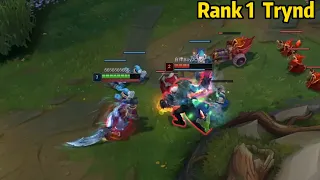 Rank 1 Tryndamere: He SOLO KILLED a Master Darius at Level 3!