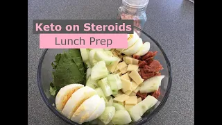 Keto on Steroids Cobb Salad (Sort of) Meal Prep