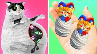 My Cat is Pregnant With Digital Circus 🤡 *Best Gadgets And Crafts For Your Pets*