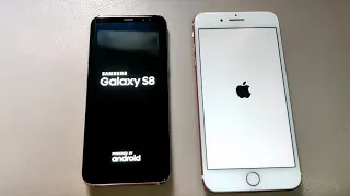 Speed test! iPhone 7 plus Vs Samsung S8