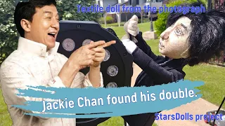 Jackie Chan | textile doll according to photo | StarsDolls