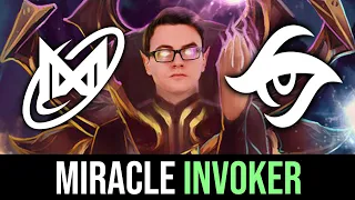 NIGMA vs SECRET — Miracle INVOKER