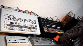 TB-303 + TT-303 + TR-808 + TR-909 : Real ReBirth RB-338