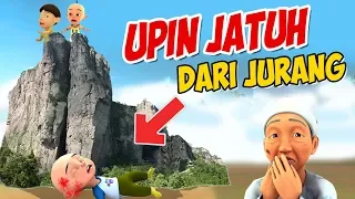 Upin ipin Jatuh Dari Jurang , Opah kaget ! GTA Lucu