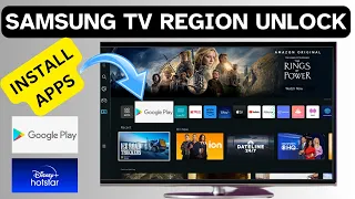 How to Change Region on Samsung Tv 7 Series Install Google Playstore