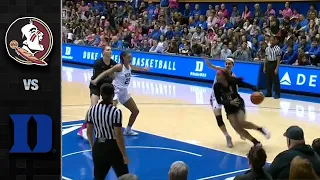 Florida State vs. Duke Women's Basketball Highlights (2019-20)