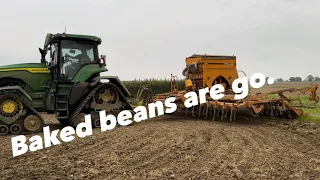 FARM UPDATE 260 Drilling Capulet baked beans & black oats & a look at sugar beet issues