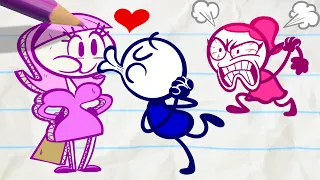 Is Pencilmate's NEW Girlfriend Real? | Animation | Cartoons | Pencilmation