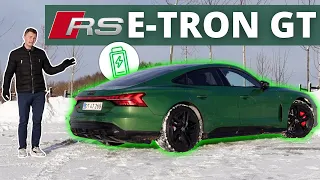 Her er den FØRSTE elektriske RS-MODEL…! Audi RS E-Tron GT TEST