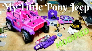 My Little Pony Jeep Modified | Quarantine Projects