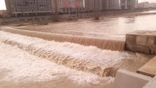 " Душанбинка ", водопад после дождя ! Релакс с собачкой, наблюдаем за явлением !