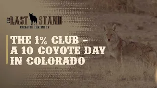 The 1% Club - A 10 Coyote Day in Colorado! | The Last Stand S4:E5