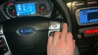 Кожаный чехол на руль Ford Mondeo MK 4 с Aliexpress