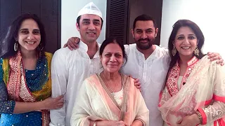 Bollywood Superstar Aamir Khan With His Mother, Brother,and Sisters | Father, Uncle, Wife, Children