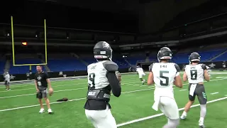 WATCH: Oregon State QB Aidan Chiles at Day 2 of the All American Bowl