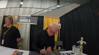 Autograph signing with the amazing Anthony Daniels (C-3PO) @FANEXPOHQ Boston 2022