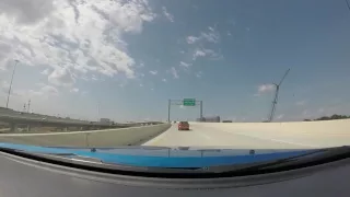 New 290 Ramp from 610 West Loop - Houston, TX - May 2016 GoPro Freeway Video