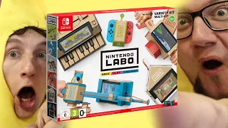 NINTENDO LABO: VARIETY KIT | Собираем, играем, общаемся!