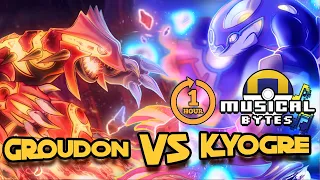 Pokemon Legendary Bytes - Groudon vs Kyogre for One Hour - ft. Alex Beckham and @EmilyGoVO