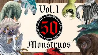 50 Monstruos Mitológicos (leyenda celta, irlandesa, africana, inglesa, japonesa, griega)