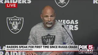 Raiders interim coach calls Ruggs' crash a 'terrible lapse in judgment of the most horrific kind'