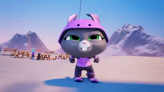 Let's Go Skiing My Talking Tom Friends Shorts Episode 10 Season 3 (re-edit)