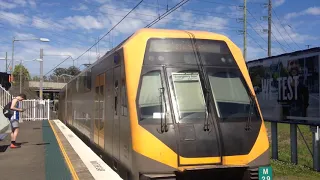 Sydney Trains M-set [M29] arriving Carlingford