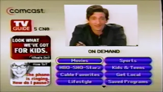 2001 Comcast On Demand Promo Screen