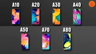 САМЫЙ ПОДРОБНЫЙ обзор-сравнение смартфонов Samsung A 🔥