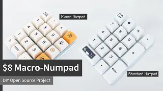 DIY Mechanical Macro Numpad for $8