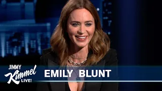 Emily Blunt on Her Horrible First Kiss, Quarantine with Kids & A Quiet Place Part II