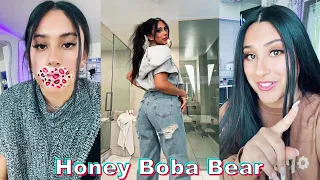 *1 HOUR* HONEYBOBABEAR TikTok Compilation #1 2024  | Satisfying HoneyBobaBear TikToks