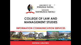 College of Law and Management Studies  Day 4 -   Timetable and IT