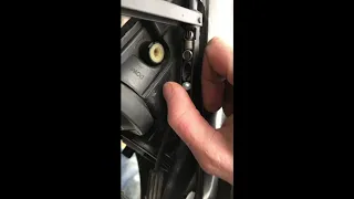 How to open the bonnet on a VW Golf Mk7 when the handle won't work