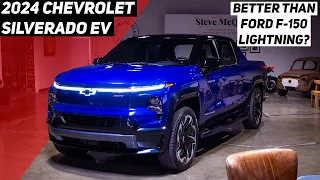 2024 Chevrolet Silverado EV First Look: Ford F-150 Lightning Competitor