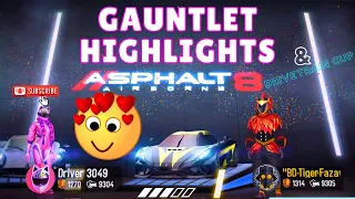 Asphalt 8 Drivetrain Cup & Gauntlet Highlights | Amusing Rivals