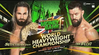 WWE 2K23 Seth Rollins vs Finn Balor MITB Prediction Highlights