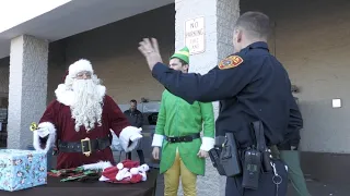 SAUCY SANTA VS. THE POLICE