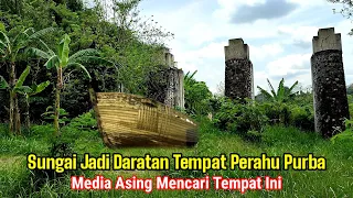 Sungai Brantas Menjadi Daratan Ditemukan Perahu Kuno Jaman Pra Sejarah