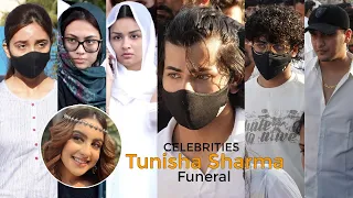 Tunisha Sharma FuneraI -Sumedh Mudgalkar,Avneet Kaur,Ashnoor Kaur,Roshni Walia,Siddharth,Reem,Vishal