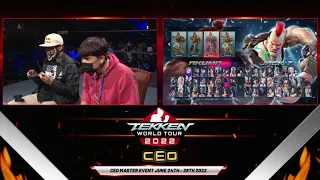 CEO 2022 Tekken 7 GRAND FINALS - TOLON BOOK vs RB ANAKIN