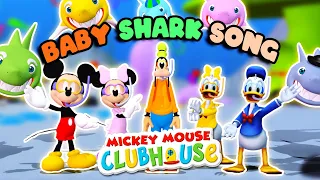 BABY SHARK SONG | MICKEY MOUSE CLUBHOUSE | BINGGO CHANNEL