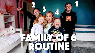 *NEW* BEDROOM ORGANIZING ROUTINE FAMILY OF 6