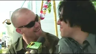 Troy Van Leeuwen and Nick Oliveri interview - Australia 2003