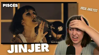 JINJER Pisces (Live Session) | Vocal Coach Reacts (& Analysis) | Jennifer Glatzhofer