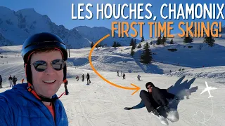 Les Houches, Chamonix | LEARNING TO SKI AS AN ADULT & having beginner ski lessons with ESF  | Ep 66