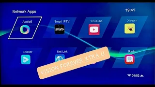 جديد شركة الفيزيون vision xtra 2 ويفي هدية نسخة 141 و 15 شهر سمارت و ميلتستريم و صوتيات اصلية و كلي